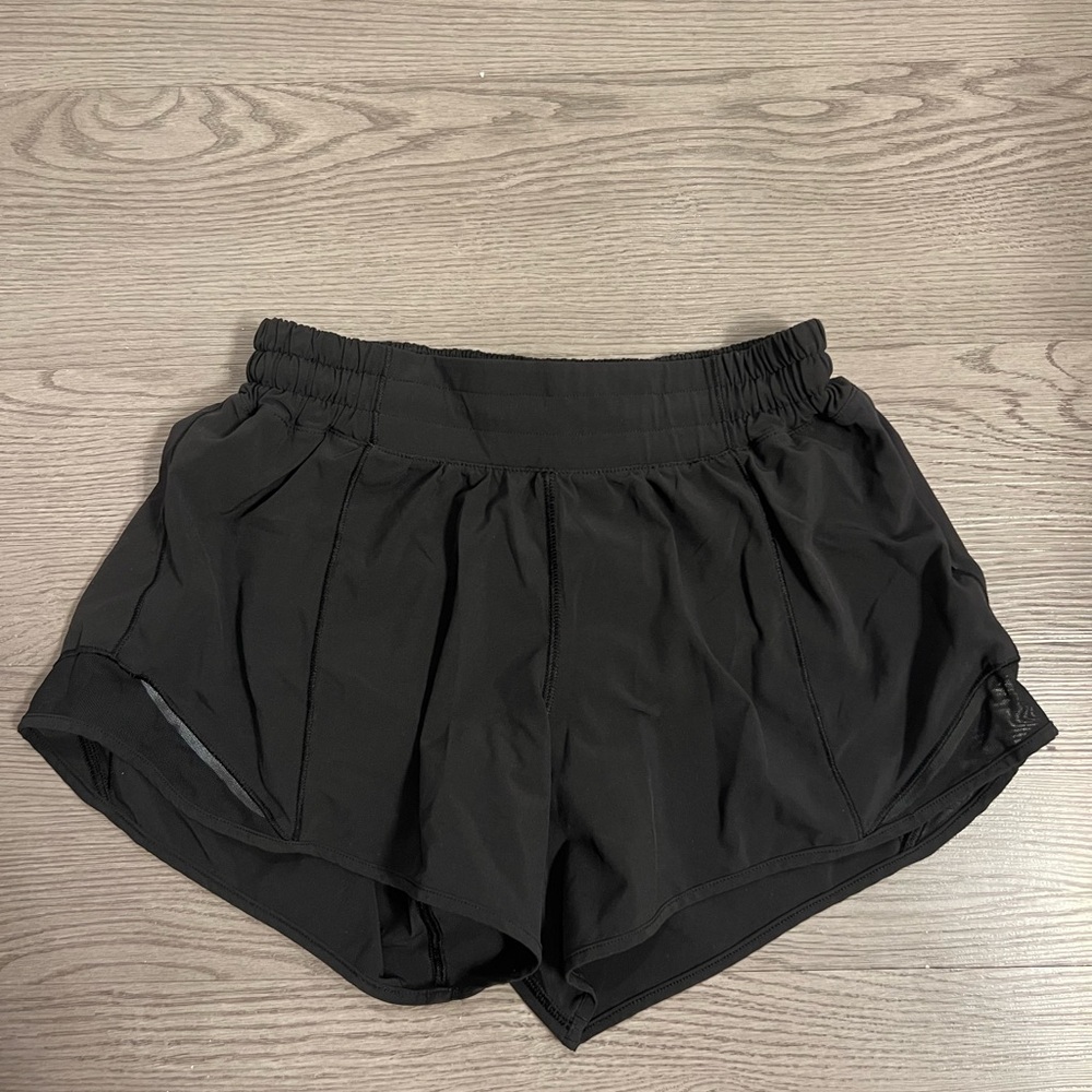 Lululemon Athletica Black Athletic Shorts Lightweight Design